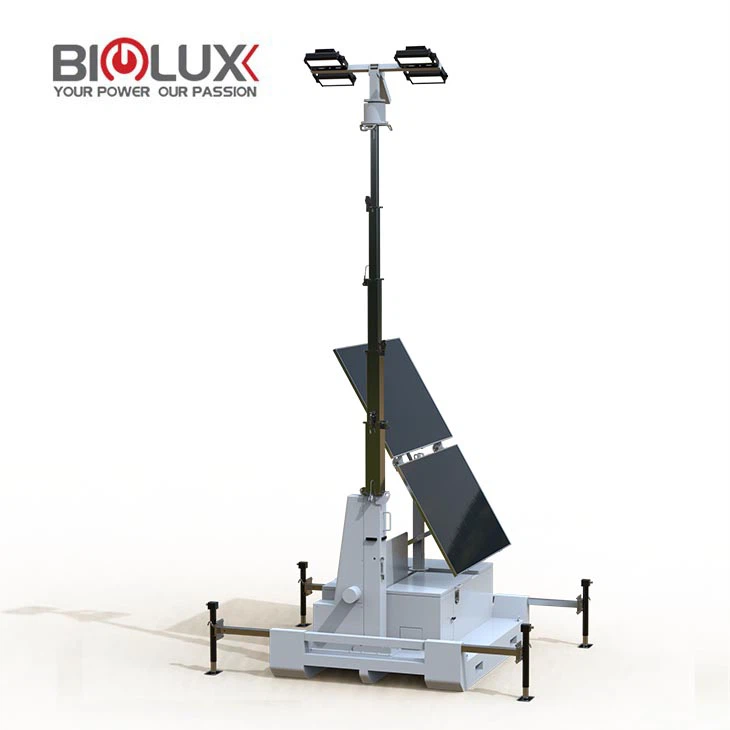 Skid saulės šviesos bokštas