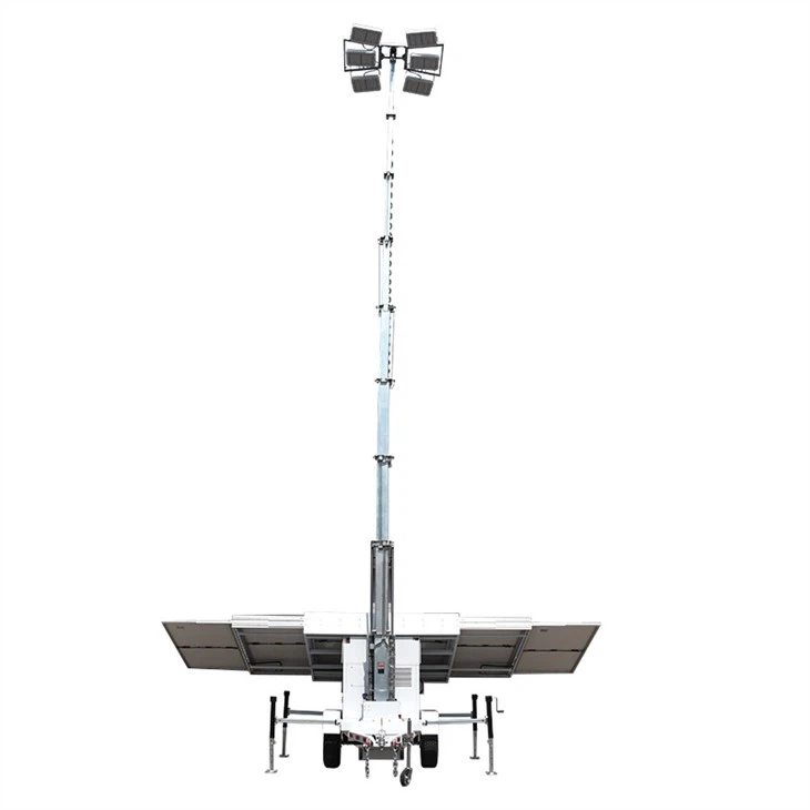 9m Hydraulic Lifting Light Tower For Sale