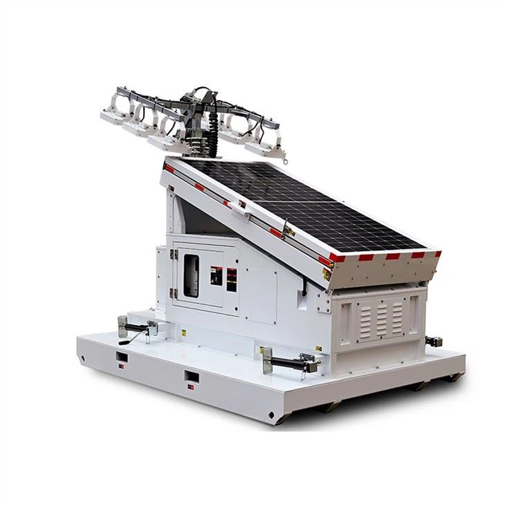 Skid Solar Light Tower