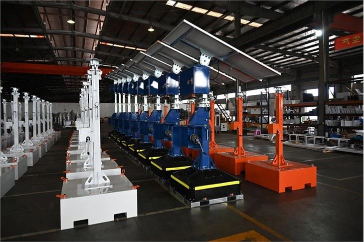 Square Manual Lifting Telescopic Mast