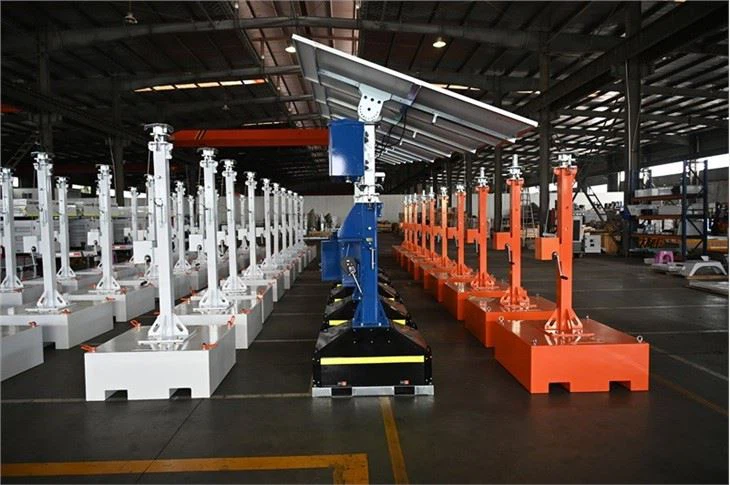 Square Manual Lifting Telescopic Mast