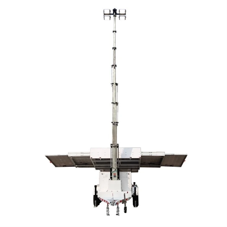 Large Capacity Mobile Solar Trailer